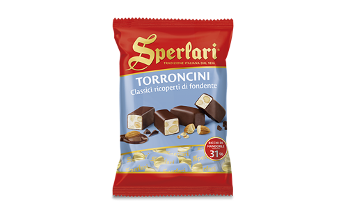 Sperlari Nougat Pieces Classic Covered With Dark Chocolate
